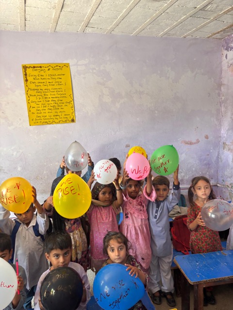 Children education NGO Pakistan - We Rise empowering underprivileged children with hope and learning opportunities